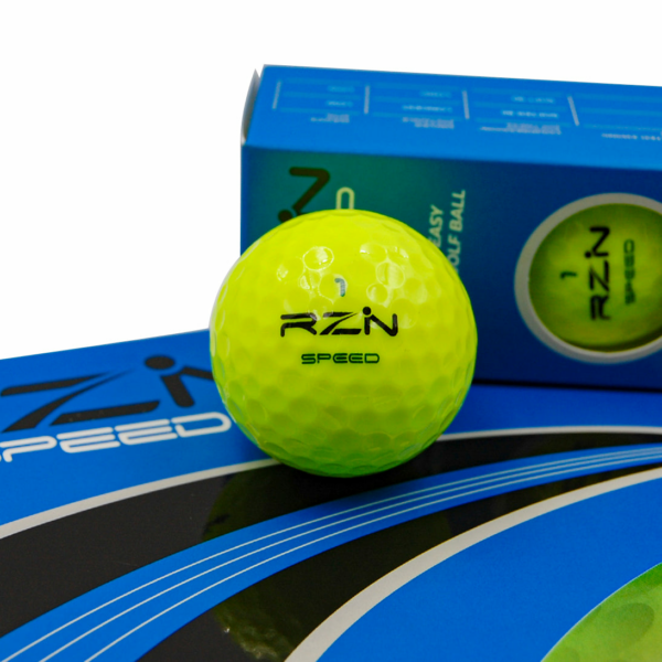 RZN Speed Yellow Golf Ball, 12 Pack (Price below for 2 Packs-2DZ)